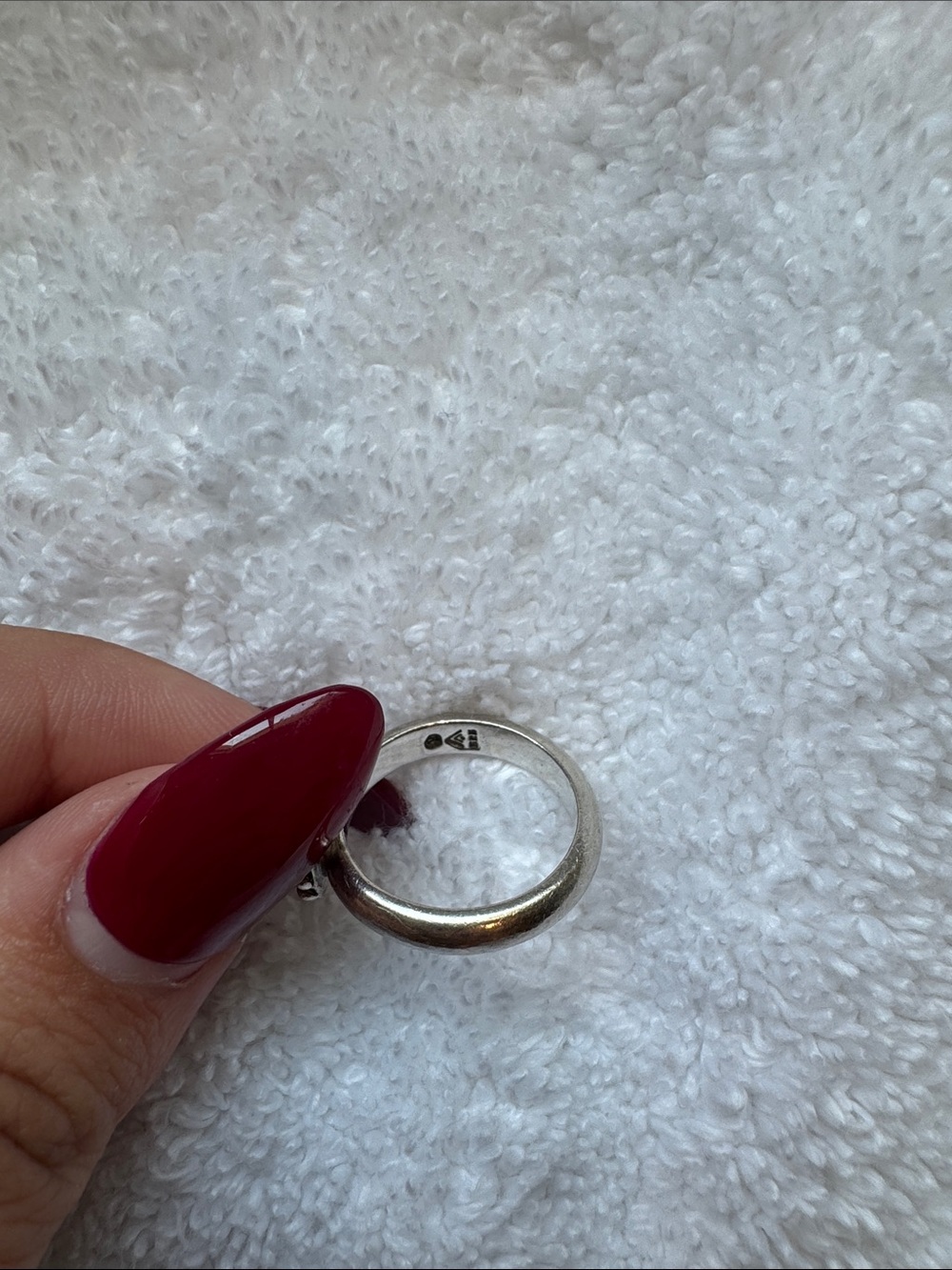 Silpada Sterling Silver Pearl Pendant & Ring Set - Picture 3 of 5